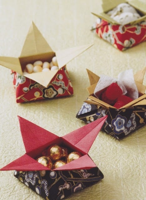 origami şekerlik yapımı