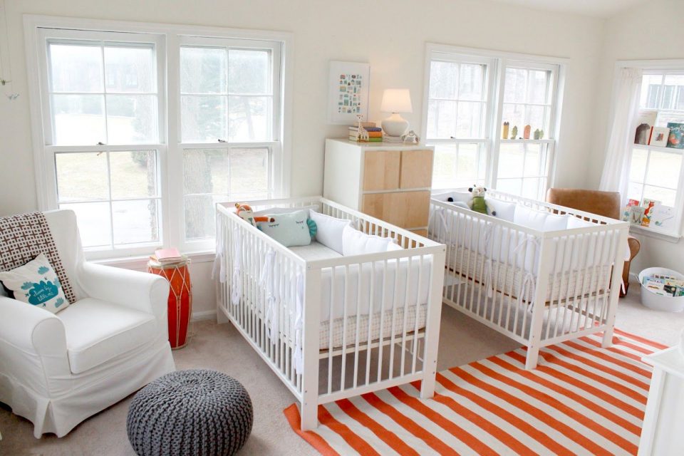 İkiz Bebek Odası Modelleri ve İkiz Bebek Odası Dekorasyon Fikirleri