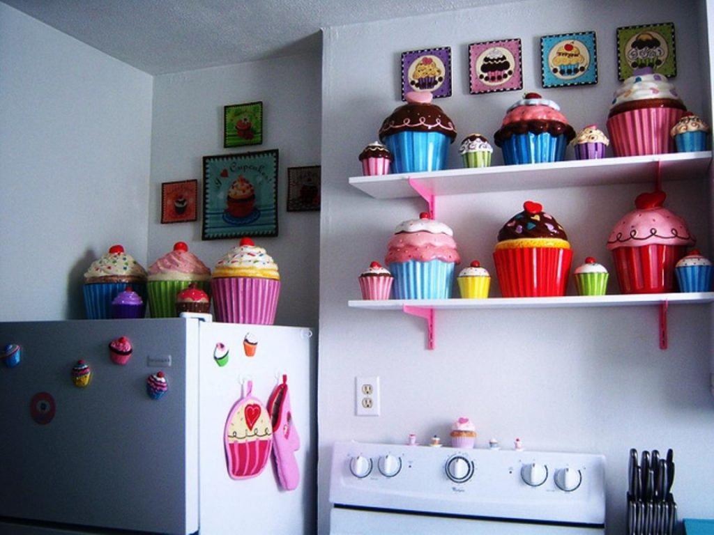 Mutfak Dekorasyonu Cupcake