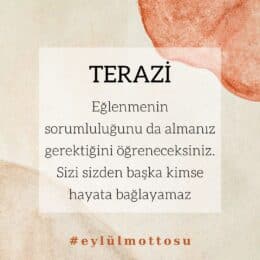 Terazi Burcu Eylül Ayı Burç Yorumları 2022