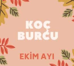 Koç Burcu Ekim Ayı Yorumları 2022